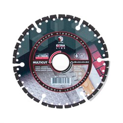 Диск алмазный DIAM MultiCut Extra Line универсал 125*22.2 мм 6086 - фото 11283