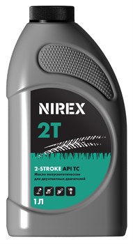 Масло NIREX 2-х тактное полусинтетика API TC 1 л  NRX-32290 6237 - фото 11722