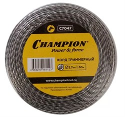 Леска CHAMPION Tri-twist 2,7*60 м (витой треугольник)   C7047 C7047 - фото 12062