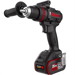 Дрель аккумуляторная KRESS KUC33 20V 4Ачх2 ЗУ 6А, кейс KUC33 - фото 22597