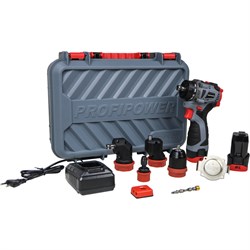 Дрель-шуруповерт аккумуляторная PROFIPOWER BL-161C Комби E0249 E0249 - фото 37818