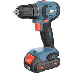 Дрель аккумуляторная SENIX PDDX2-M3-EU, 2акб, зу, кейс PDDX2-M3-EU