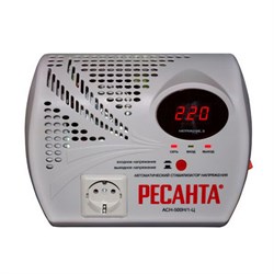 Стабилизатор напряжения Ресанта АСН-500 Н/1-Ц Lux 4466 - фото 6894
