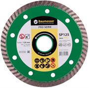 Диск алмазный BAUMESSER Stein PRO 1A1R Turbo 125*2,2*22,2 6119
