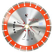 Диск алмазный DIAM MASTERLINE универсал 125*22.2 мм сегмент 6129