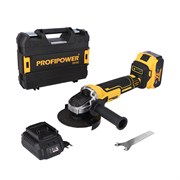Болгарка аккумуляторная PROFIPOWER DWDGA-18V E0103 E0103
