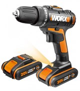 Дрель аккумуляторная WORX WX101 20V 1.5Aч WX101