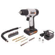 Шуруповерт аккумуляторный WORX WX104.2 12V 1,5Ач коробка WX104.2