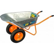 Тачка строительная КРАТОН WB-250DR 2 колеса   5 06 01 025R 7288