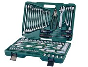 Универсальный набор инструментов JONNESWAY 1/2" и 1/4" 101 предметов S04H624101SA