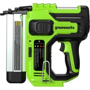 Нейлер аккумуляторный GREENWORKS GD24BN 24V без акб и з/у   3400707 3400707