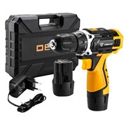 Дрель аккумуляторная DEKO DKCD 12 FU-Li 12v 2*2.0Ah Li-Ion + набор   063-4094 063-4094