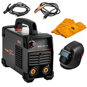 Сварочный аппарат Сварог ARC 200 "REAL" (Z238N) Black (маска+краги) 00000095882