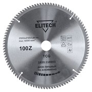 Диск п/п ELITECH 255*30*100 8811