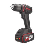 Дрель аккумуляторная KRESS KUA71 20V 4Ач x2, ЗУ,кейс KUA71