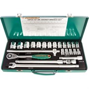 Набор торцевых головок JONNESWAY 1/2" DR 10-32 мм 24 пр. S04H4524S