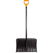 Лопата Fiskars для уборки снега скрепер с алюминиевым черенком   1065459 1065459