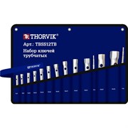 Набор ключей THORVIK трубчатых в сумке, 6-32 мм, 12 предметов   TBSS12TB TBSS12TB