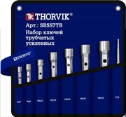 Набор ключей THORVIK трубчатых усиленных в сумке, 6-19 мм, 7 предметов   SBSS7TB SBSS7TB