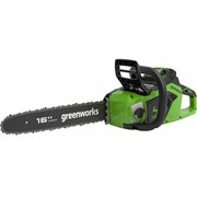 Пила цепная аккумуляторная GREENWORKS 40 V с АКБ 2АЧ и ЗУ   2005807UA 2005807UA