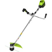 Триммер GREENWORKS GD60BCB 60V без акк и з/у велосипедная ручка   2108407 2108407