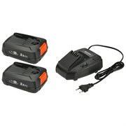 Аккумулятор 2шт + з/у Gardena   14907-20.000.00 14907-20.000.00