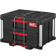 Кейс Milwaukee PACKOUT с 2-мя выдвижными отсеками 4932472129