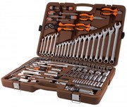Набор универсального инструмента OMBRA 1/2", 3/8" и 1/4"DR (141 предм.)   OMT141S OMT141S
