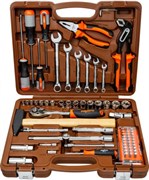 Набор универсального инструмента OMBRA 1/4", 1/2"DR (75 предм.)   OMT75S OMT75S