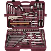 Набор инструмента универсальный THORVIK 1/4", 3/8" и 1/2"DR, 142 предмета   UTS0142 UTS0142