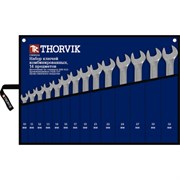 Набор ключей THORVIK гаечных комбинированных в сумке, 10-32 мм, 14 предметов   CWS0014 CWS0014