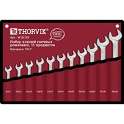 Набор ключей THORVIK гаечных рожковых серии ARC в сумке, 8-32 мм, 11 предметов   W1S11TB W1S11TB