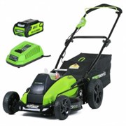 Газонокосилка аккумуляторная GREENWORKS G40LM40  40 V 2500007UE 2500007UE