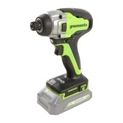 Шуруповерт аккумуляторный GREENWORKS GD24ID3 24 V без акб и з/у   3802807 3802807