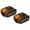 Набор аккумуляторов WORX WA3553.2 20V 4,0Ач WA3553.2 - фото 11677