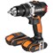 Дрель аккумуляторная WORX BL WX175 20V 2,0Ач кейс WX175