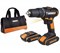 Дрель аккумуляторная WORX WX371.3  20V 1,5Ач сумка WX371.3 - фото 14059