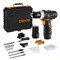 Дрель аккумуляторная DEKO GCD12DU3 SET5 Li-I в кейсе + набор инструментов 92 шт   063-4148 063-4148 - фото 17885
