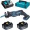 Пила сабельная аккумуляторная Makita DJR 185 RFE DJR185RFE - фото 21793