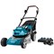 Газонокосилка Makita DLM 460 PT2 аккумуляторная DLM460PT2 - фото 23562