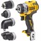 Шуруповёрт DeWalt DCD703NT-XJ + 4 насадки DCD703L2T-QW